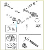 Zajišťovací kolík hřídele diferenciálu 5252502 Jeep Cherokee,Grand Cherokee,Wrangler,Liberty Zajišťovací kolík hřídele diferenciálu 5252502 Jeep Cherokee,Grand Cherokee,Wrangler,Liberty